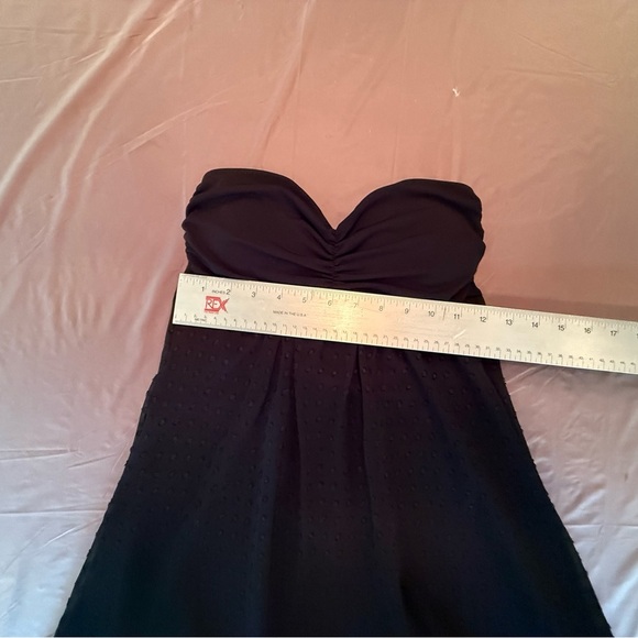 NWT Forever 21 Black Strapless Babydoll Mini Dress Size Small - Picture 5 of 8